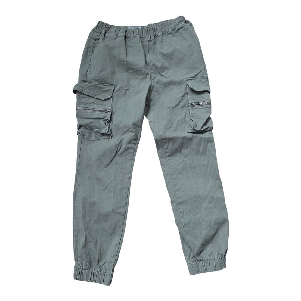 Carmar Los Angeles Womens Size 8 Olive Green Pull On Cargo Pants